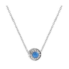 Stainless Steel Pan Pendant One Charm Necklace  PDN359