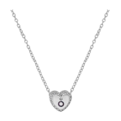 Stainless Steel Pan Pendant One Charm Necklace  PDN392