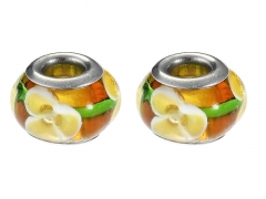 2PCS Stainless Steel Bead For Jewelry PAT-238