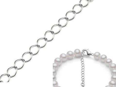 10pcs Stainless Steel Extensive Chain SPA-007