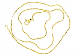 1.5mm Gold Pvd Stainless Steel Chain CH-088B