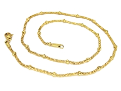 2mm Gold Pvd Stainless Steel Chain CH-090B
