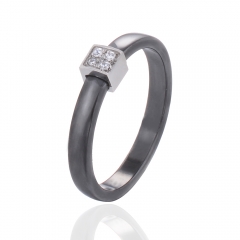 Stainless Steel and Ceramic Ring TRS-004C