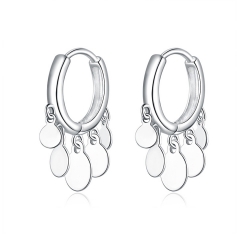 925 Sterling Silver Earrings SCE634-SR