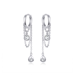 925 Sterling Silver Earrings SCE638