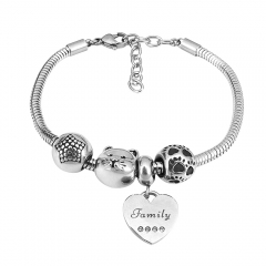Stainless Steel Charms Bracelet  L140011
