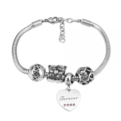 Stainless Steel Charms Bracelet  L140015
