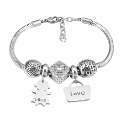 Stainless Steel Charms Bracelet  L170087