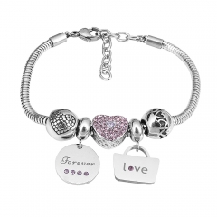 Stainless Steel Charms Bracelet  L170062