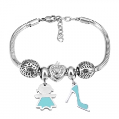 Stainless Steel Charms Bracelet  L170061