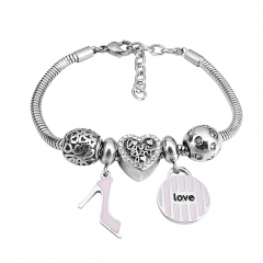 Stainless Steel Charms Bracelet  L180105