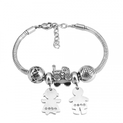 Stainless Steel Charms Bracelet  L165170