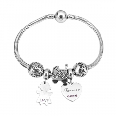 Stainless Steel Charms Bracelet Y215110