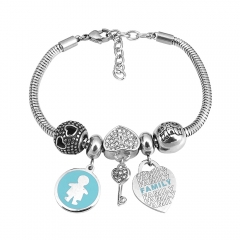 Stainless Steel Charms Bracelet  L190139