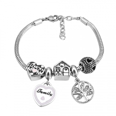 Stainless Steel Charms Bracelet  L190100