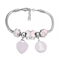 Stainless Steel Charms Bracelet  L170063
