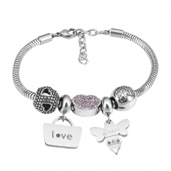 Stainless Steel Charms Bracelet  L165085