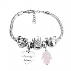 Stainless Steel Charms Bracelet  L190103