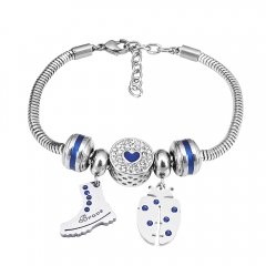 Stainless Steel Charms Bracelet  L150058