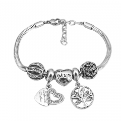 Stainless Steel Charms Bracelet  L215176
