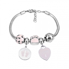 Stainless Steel Charms Bracelet  L185090