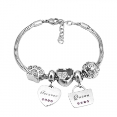 Stainless Steel Charms Bracelet  L190109