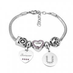Stainless Steel Charms Bracelet  L185101