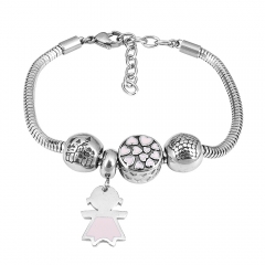 Stainless Steel Charms Bracelet  L145037
