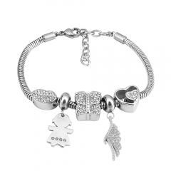 Stainless Steel Charms Bracelet  L215172