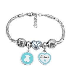 Stainless Steel Charms Bracelet  L170080