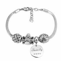 Stainless Steel Charms Bracelet  L140020