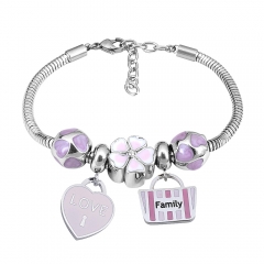 Stainless Steel Charms Bracelet  L175066