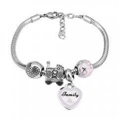 Stainless Steel Charms Bracelet  L150036