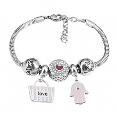 Stainless Steel Charms Bracelet  L170044