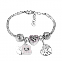 Stainless Steel Charms Bracelet  L205092
