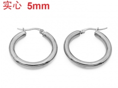 Stainless Steel Earrings 5mm ES-1306A