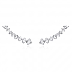 sterling silver fashion earrings jewelry SCE920