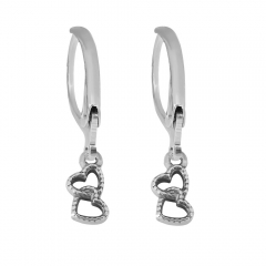stainless steel hoop earrings women jewelry  PE006
