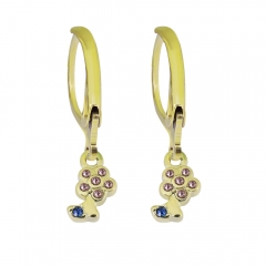 stainless steel fashion gold earrings hooks  PE069