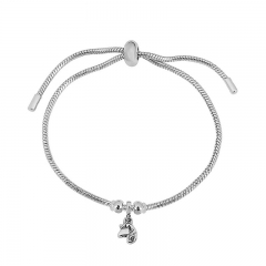 Stainless Steel Adjustable Snake bracelets and charms CL136
