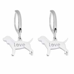 stainless steel fashion cute animal earrings PE159