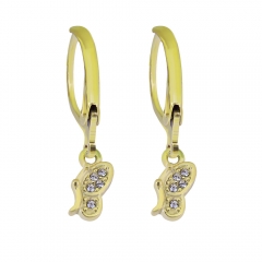 stainless steel fashion gold earrings hooks  PE077