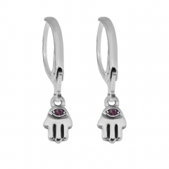 stainless steel hoop earrings women jewelry  PE020