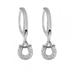stainless steel hoop earrings women jewelry  PE005