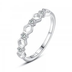 925 Sterling Silver Jewelry Diamond Rings for Women  JZ1305