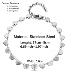 Stainless Steel Bracelet XXXB-0214B