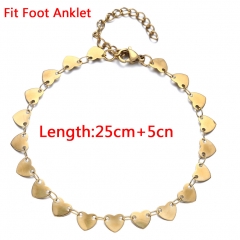 Stainless Steel Anklet AN-132W