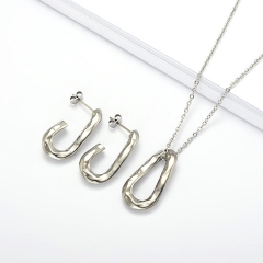 Stainless steel necklace set for women STAO-3876A