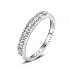 925 Sterling Silver Jewelry Diamond Rings for Women  J1132