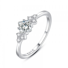 925 Sterling Silver Jewelry Diamond Rings for Women    J1138